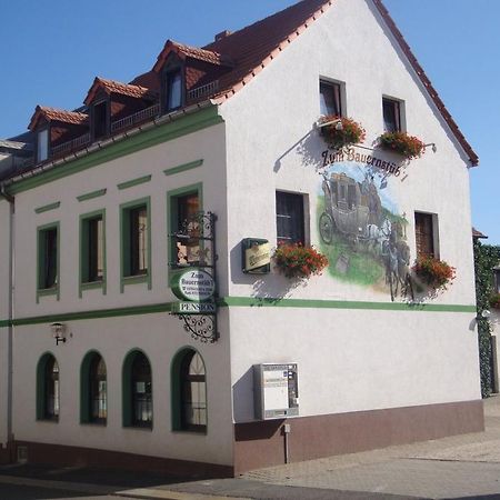 Pension Zum Bauernstuebl Meerane Esterno foto